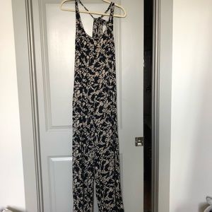 Floral Print Jumpsuit